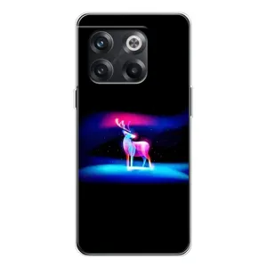 Силиконовый бампер с картинкой животных для OnePlus 13s (Яркий олень)