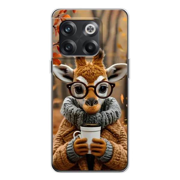 Чехол с рисунком «Жираф с кофе» для OnePlus 13s Чехол с рисунком «Жираф с кофе» для OnePlus 13s