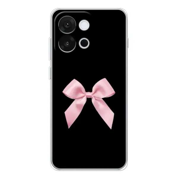 Чехол с рисунком «Бант на черном» для OnePlus 13T Чехол с рисунком «Бант на черном» для OnePlus 13T