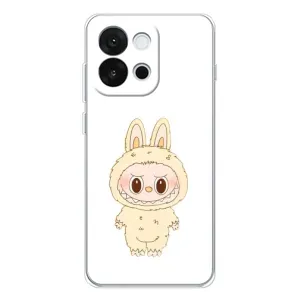 Чохол з принтом Лабубу для OnePlus 13T (Бежевий Лабубу)