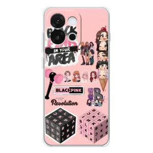 Чохли з картинкою для OnePlus 13T (BLACK PINK колаж)