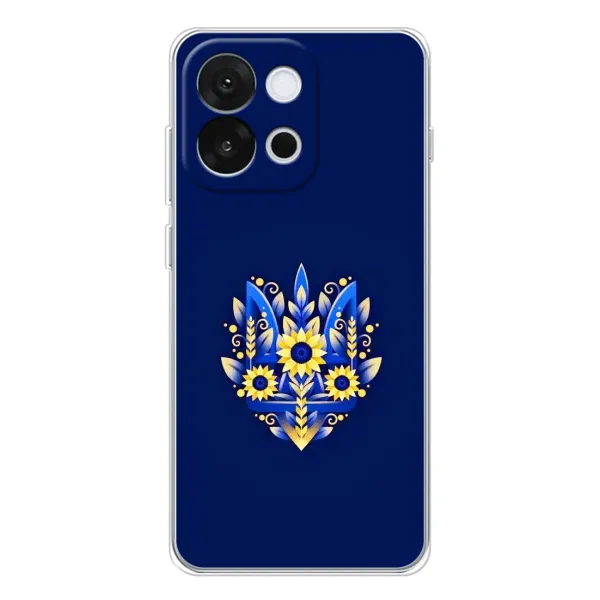 Чехол с рисунком «Цветущий Герб» для OnePlus 13T