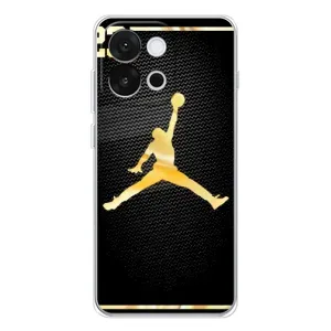 Силиконовый Чехол Nike Air Jordan на 13Т (Джордан 23)