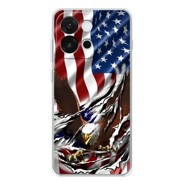 Чехол с рисунком «Флаг USA» для OnePlus 13T Чехол с рисунком «Флаг USA» для OnePlus 13T