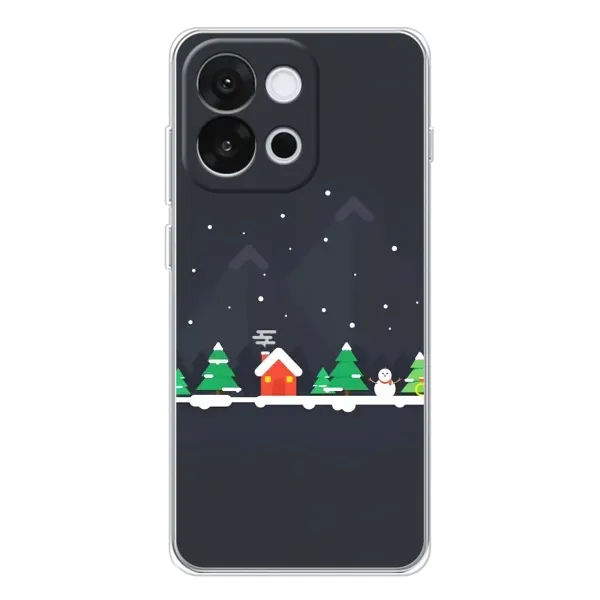 Чехол с рисунком «Город зимний» для OnePlus 13T Чехол с рисунком «Город зимний» для OnePlus 13T