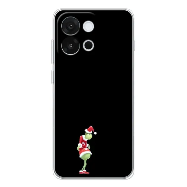 Чохол з малюнком «Грінч на чорному» для OnePlus 13T