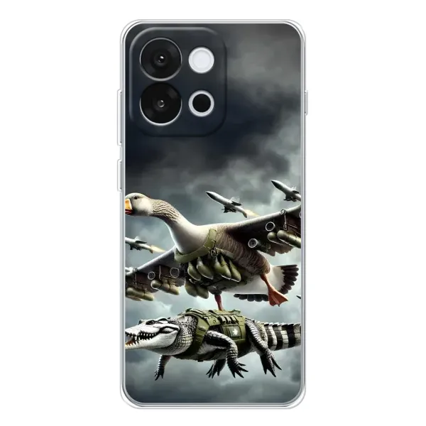 Чехол с рисунком «Гусини и крокодило» для OnePlus 13T Чехол с рисунком «Гусини и крокодило» для OnePlus 13T