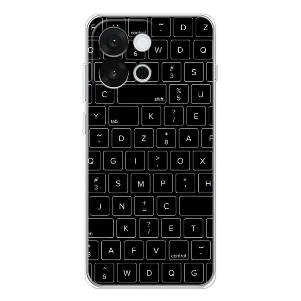 Чехол с рисунком «Клавиатура» для OnePlus 13T Чехол с рисунком «Клавиатура» для OnePlus 13T