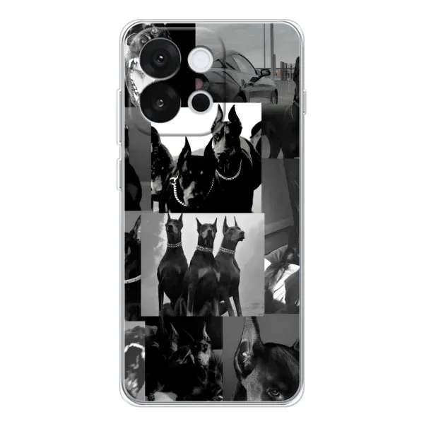 Чехол с рисунком «Коллаж Доберман» для OnePlus 13T Чехол с рисунком «Коллаж Доберман» для OnePlus 13T
