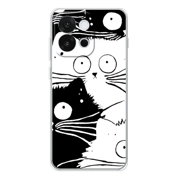 Чехол с рисунком «КОТИКИ» для OnePlus 13T Чехол с рисунком «КОТИКИ» для OnePlus 13T