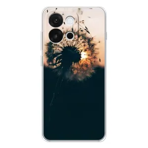 Силиконовый Чехол с одуванчиками на OnePlus 13T (Красивый одуванчик)