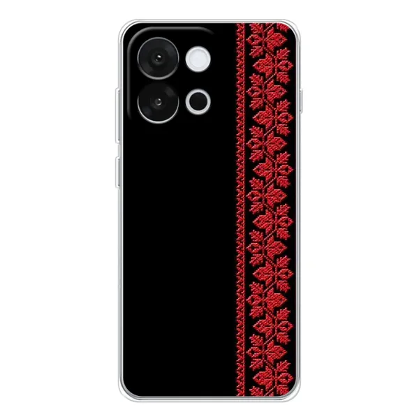 Чехол с рисунком «Красная Вышиванка» для OnePlus 13T Чехол с рисунком «Красная Вышиванка» для OnePlus 13T