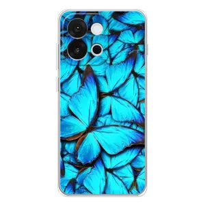 Силиконовый бампер с картинкой животных для OnePlus 13T (Крылья бабочек)