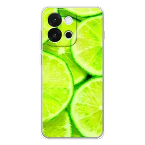 Чохол з зображенням смачної їжі для OnePlus 13T (Лайм)