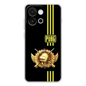 Чехол (TPU) с картинкой "Лого Пабг" на 13Т (Лого PUPG)