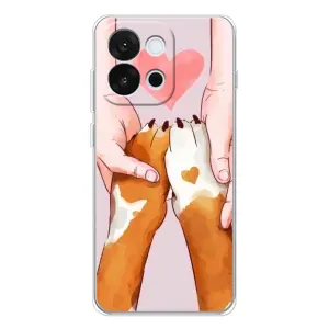 Чехол (ТПУ) Милые собачки для OnePlus 13T (Любовь к собакам)
