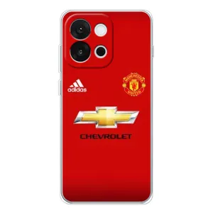 Силиконовые Чехлы принт Футбол на OnePlus 13T (Man United)