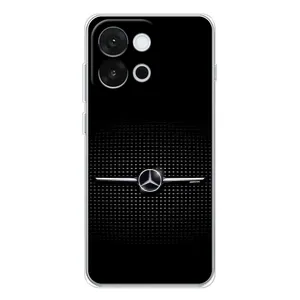 Силиконовый бампер с картинкой машины на OnePlus 13T (Mercedes)