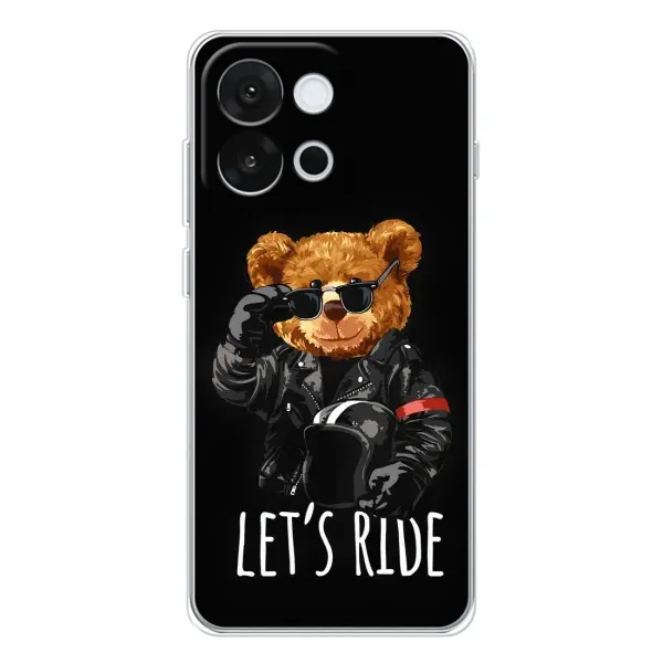 Чехол с рисунком «Модный Мишка» для OnePlus 13T