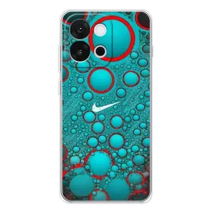 Силиконовый Чехол на OnePlus 13T с картинкой Nike (Найк зеленый)