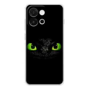 Чехол дракон Беззубик для OnePlus 13T (Глаза Беззубика)