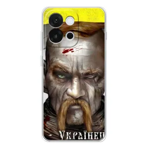 Чехол с картинкой (Патриотический КОЗАК) на OnePlus 13T (Одноглазый Козак)