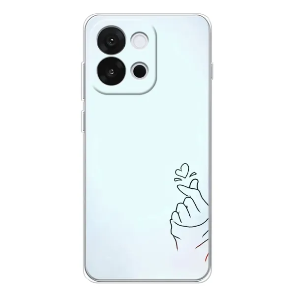 Чехол с рисунком «Сердце на голубом» для OnePlus 13T Чехол с рисунком «Сердце на голубом» для OnePlus 13T