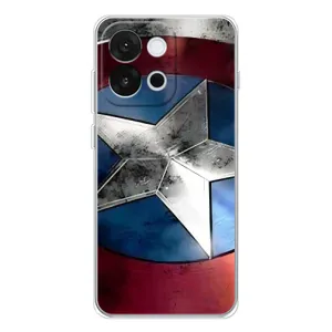 Чехол с Щитом Капитана Америки на OnePlus 13T (Щит Капитана Америки)