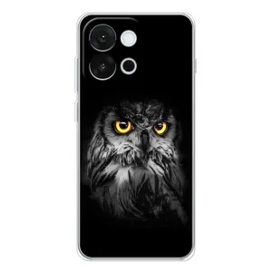 Чехлы с принтом СОВЫ для OnePlus 13T (Сова на чёрном)