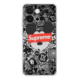 Чохол з Брендами одягу на 13Т (Supreme Маус)