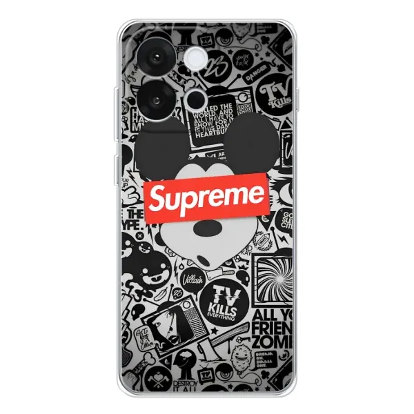 Чехол с рисунком «Supreme Маус» для OnePlus 13T Чехол с рисунком «Supreme Маус» для OnePlus 13T