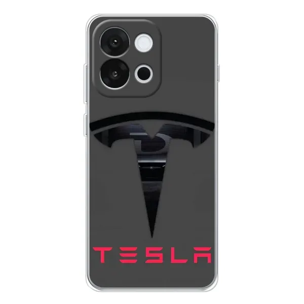 Чехол с рисунком «Logo TESLA» для OnePlus 13T Чехол с рисунком «Logo TESLA» для OnePlus 13T