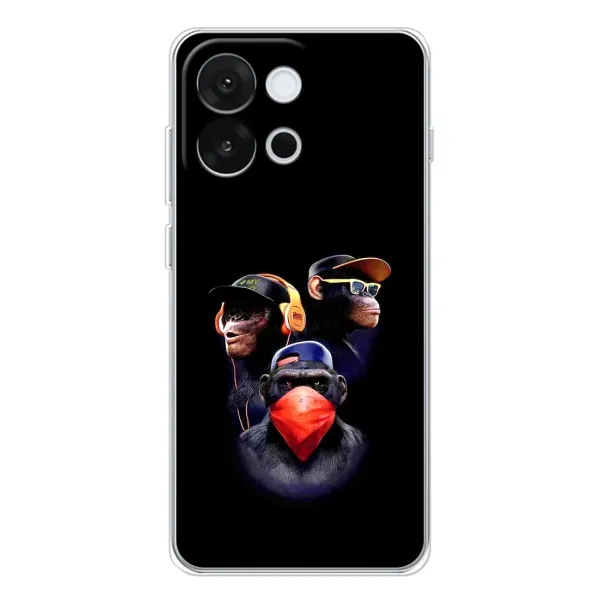 Чехол с рисунком «Три обезьяны» для OnePlus 13T Чехол с рисунком «Три обезьяны» для OnePlus 13T