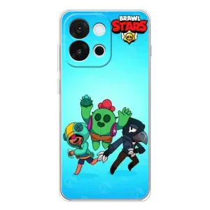 Чехол с рисунком «Трио» для OnePlus 13T