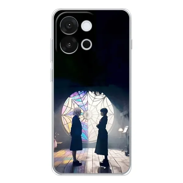Чехол с рисунком «Уэнсдей и Энди» для OnePlus 13T Чехол с рисунком «Уэнсдей и Энди» для OnePlus 13T