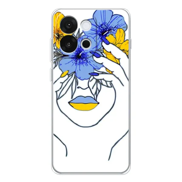 Чехол с рисунком «Украинка на всю голову» для OnePlus 13T Чехол с рисунком «Украинка на всю голову» для OnePlus 13T
