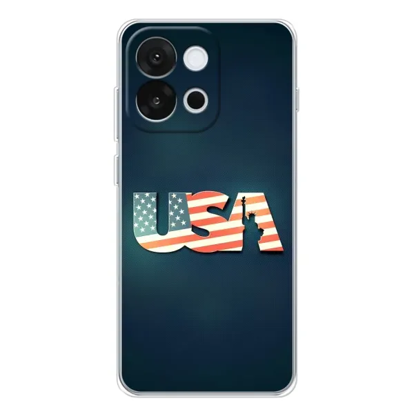 Чехол с рисунком «USA» для OnePlus 13T Чехол с рисунком «USA» для OnePlus 13T