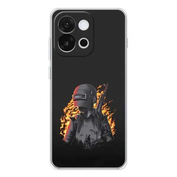 Чехол с рисунком «В огне» для OnePlus 13T Чехол с рисунком «В огне» для OnePlus 13T