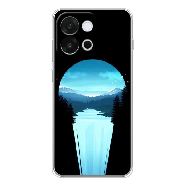 Чехол с рисунком «Синий Водопад» для OnePlus 13T Чехол с рисунком «Синий Водопад» для OnePlus 13T