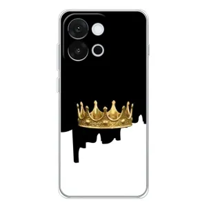 Чохол (Корона на чорному фоні) для 13Т (Золота корона)