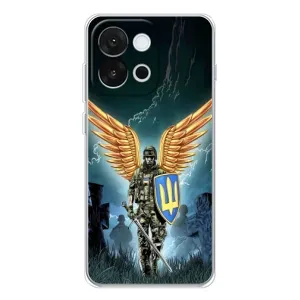 Патриотический Чехол для OnePlus 13T (ЗСУ з крильями)