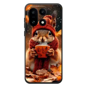 Друкований чохол 'Звірята з кавою' для OnePlus 15 (Білка з кавою)