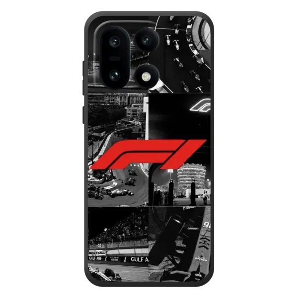 Чехол с рисунком «Коллаж Формула 1» для OnePlus 15 Чехол с рисунком «Коллаж Формула 1» для OnePlus 15