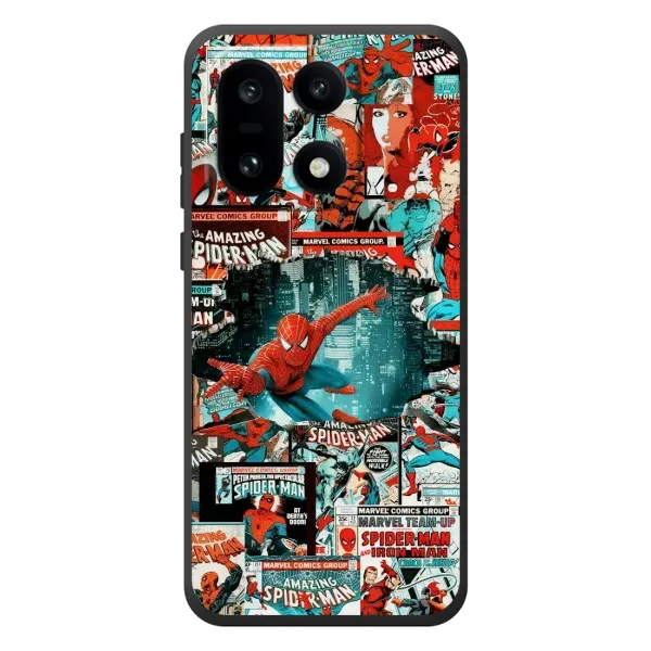 Чехол с рисунком «Комиксы Человек Паук» для OnePlus 15 Чехол с рисунком «Комиксы Человек Паук» для OnePlus 15