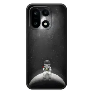 Силіконовый Чохол з принтом "Космонавти" на OnePlus 15 (Космонавт романтик)