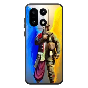 Чехол с картинкой (Патриотический КОЗАК) на OnePlus 15 (Козак с крыльями)