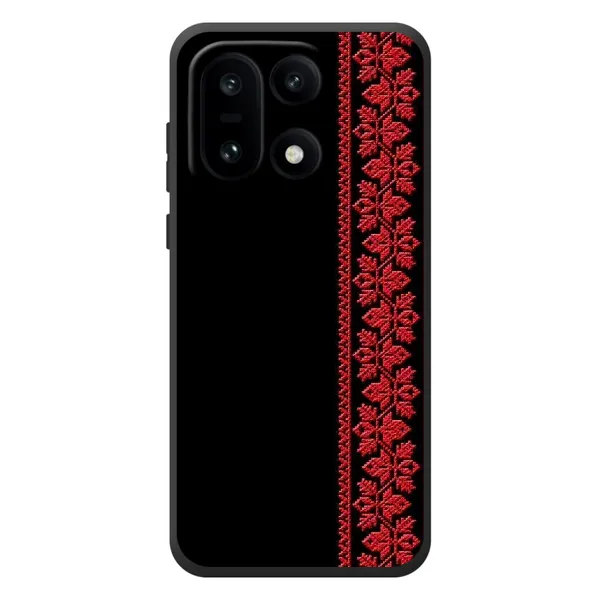 Чехол с рисунком «Красная Вышиванка» для OnePlus 15 Чехол с рисунком «Красная Вышиванка» для OnePlus 15