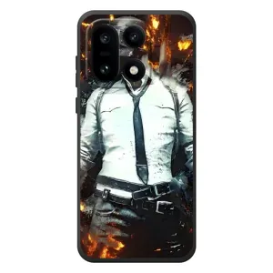 Силиконовый чехол с картинкой "Герой Pubg" на OnePlus 15 (Man Пубг)