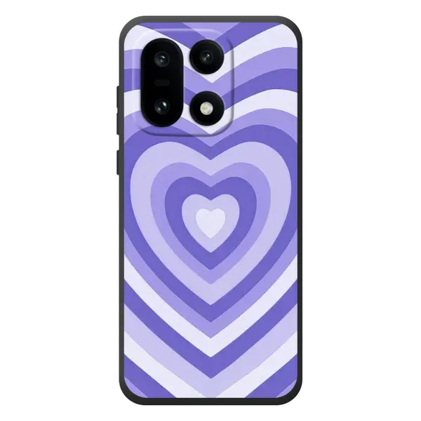 Чехол с рисунком «Сердце фиолет» для OnePlus 15 Чехол с рисунком «Сердце фиолет» для OnePlus 15