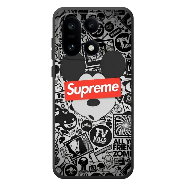 Чехол с рисунком «Supreme Маус» для OnePlus 15 Чехол с рисунком «Supreme Маус» для OnePlus 15